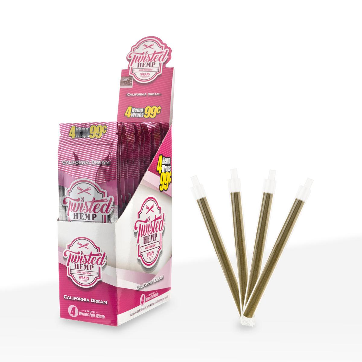 Twisted Hemp Wraps California Dream