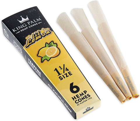 King Palm Hemp Cones 1 1/4