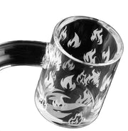 Pacific Quartz Banger Flame 14mm 90deg WPY-311