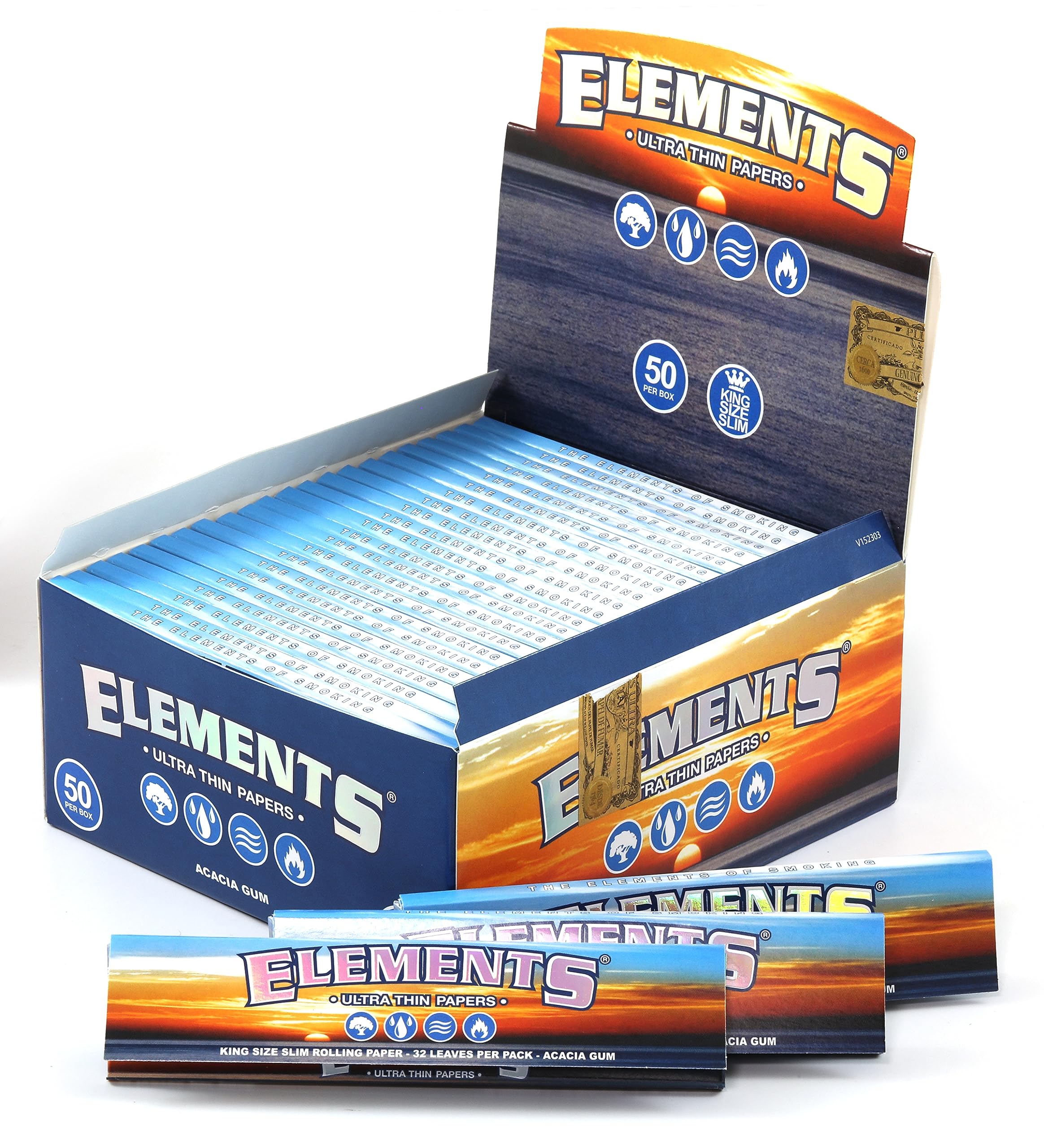 Elements King Slim Size Papers