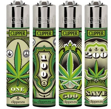 Clipper Lighter Dollar Leaves