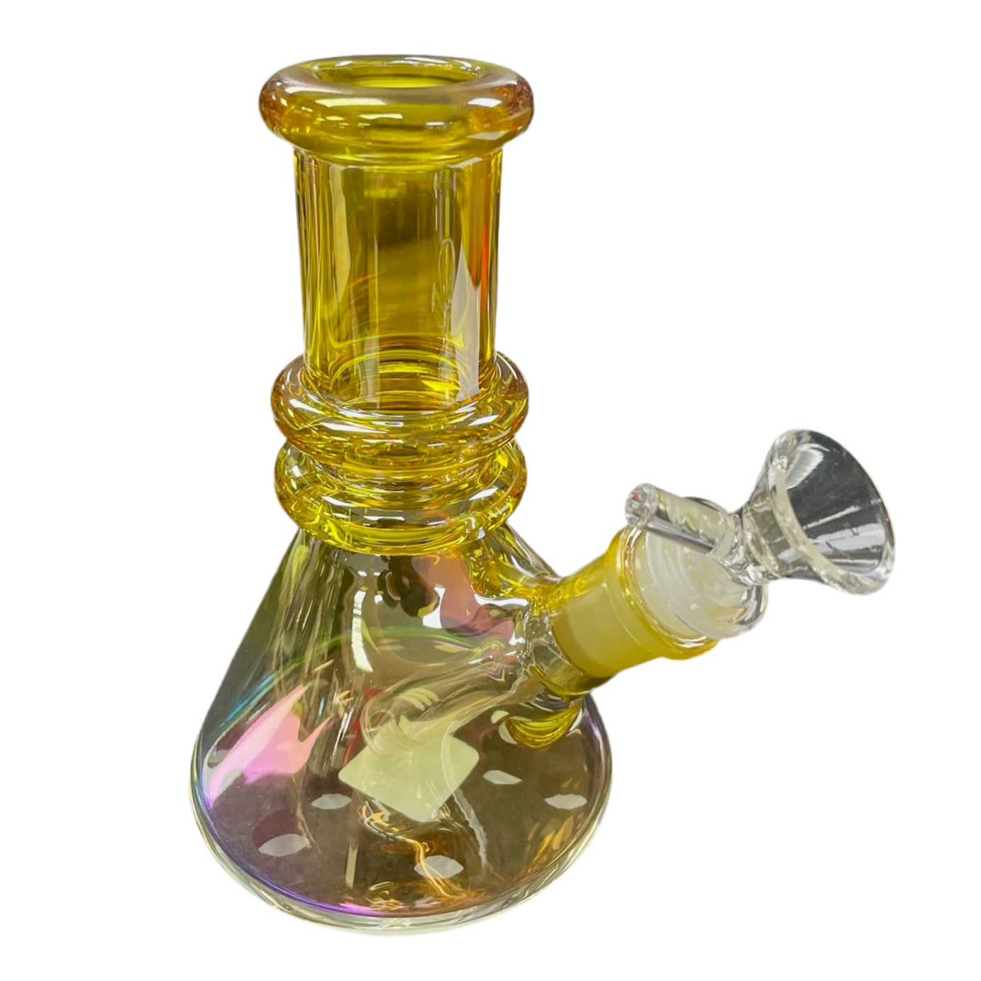 MWP 131 - 6" Beaker Heavy Irisdecent Water Pipe