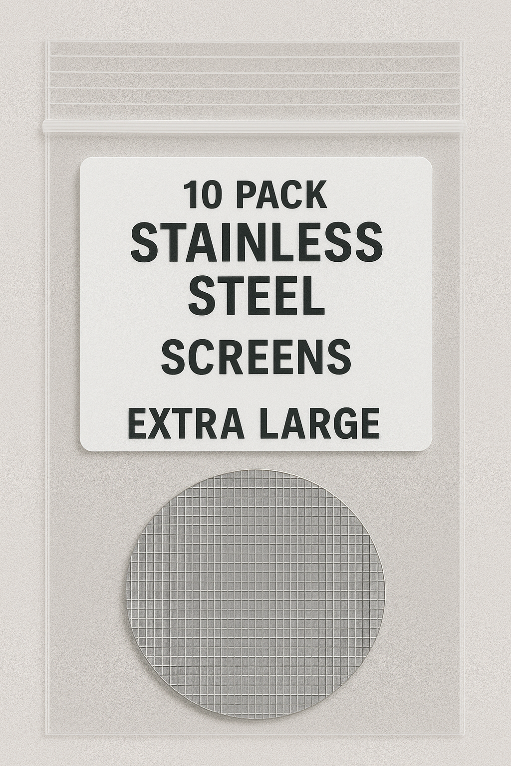 Metal Stainless Steel Screen (10 pack)