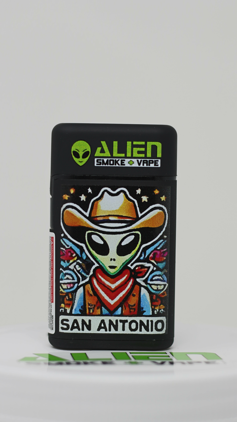 Alien Lighter #3 - Alien Cowboy