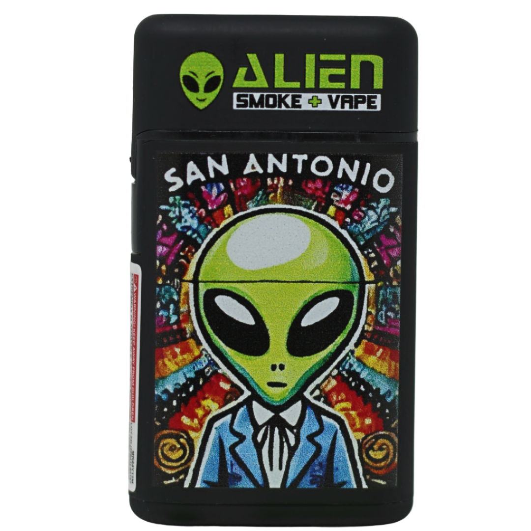 Alien Lighter #4 - Alien Suit & Tie