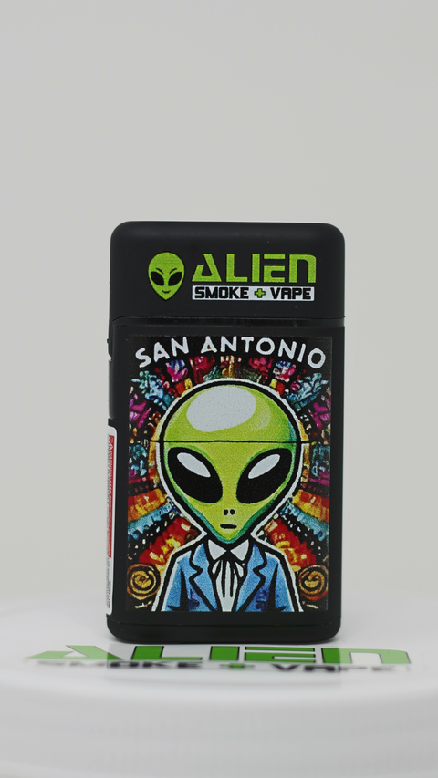 Alien Lighter #4 - Alien Suit & Tie