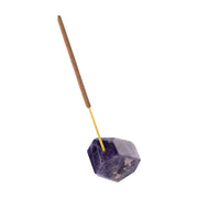 Faceted Incense Holder - Amethyst