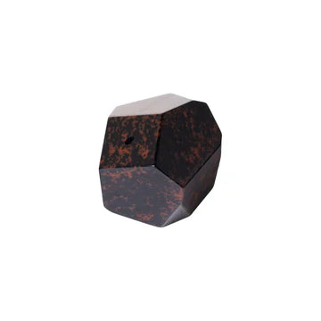 Faceted Incense Holder - Red Obsidian