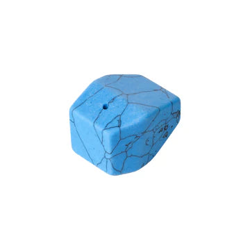 Faceted Incense Holder - Blue Turquoise