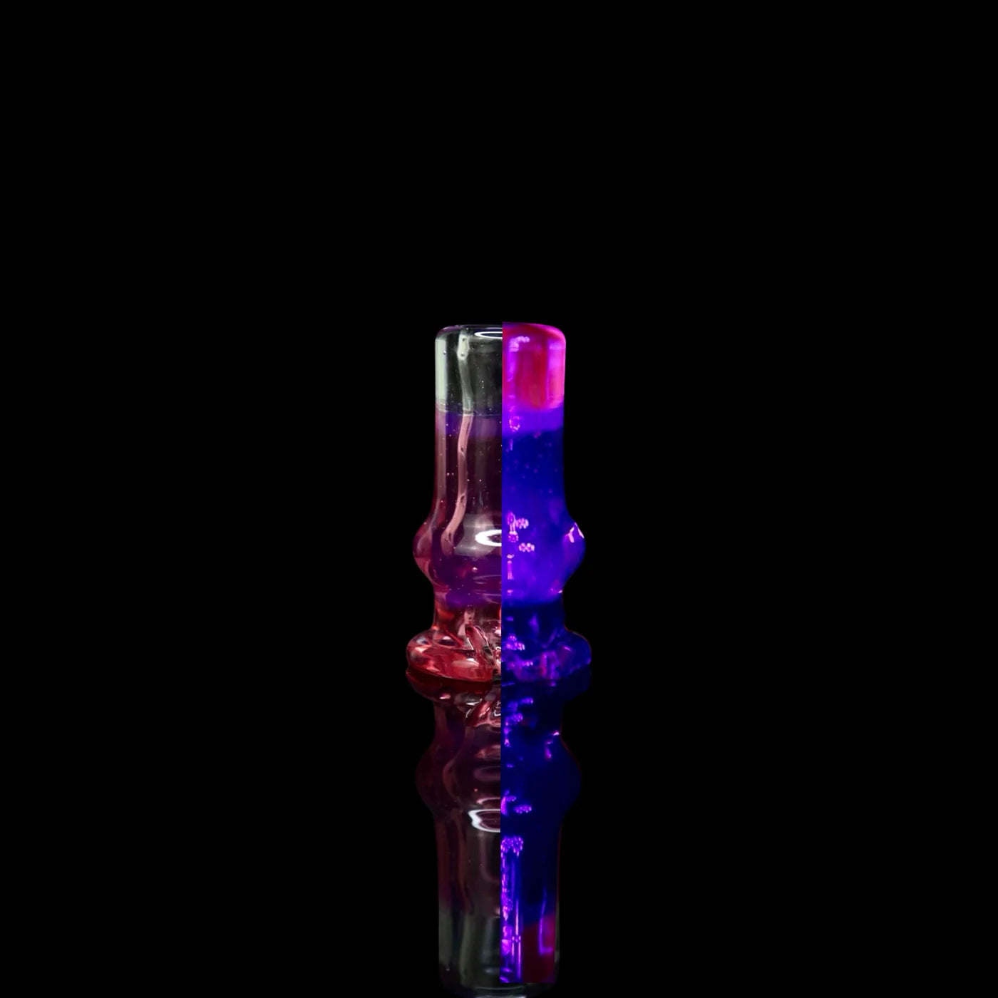 Two Toned Pivot Mouthpiece by Tokr Glass