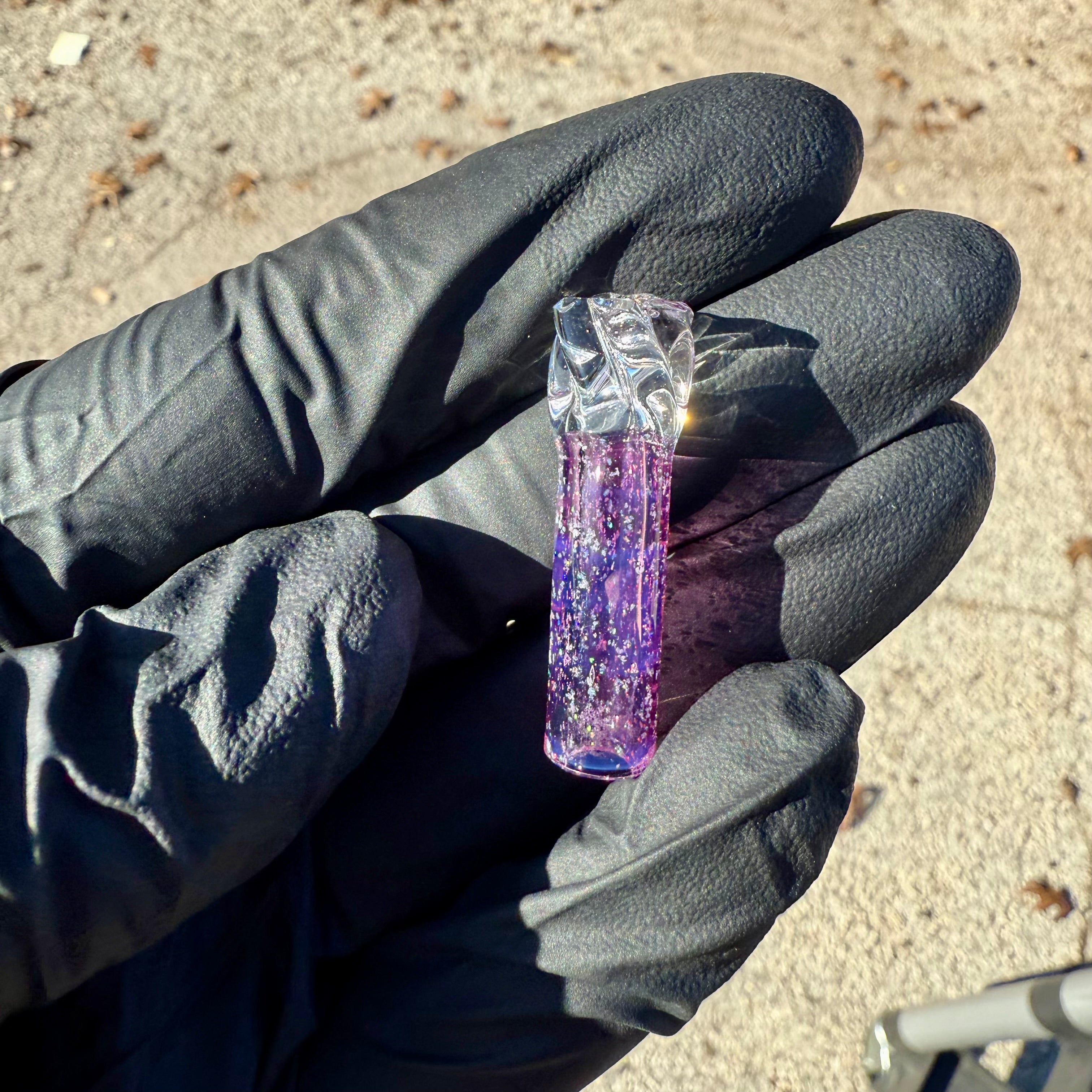 Kovacs Glass - Pivot Spinner Mouthpiece Crushed Opal Variants (Select Colors from Options)