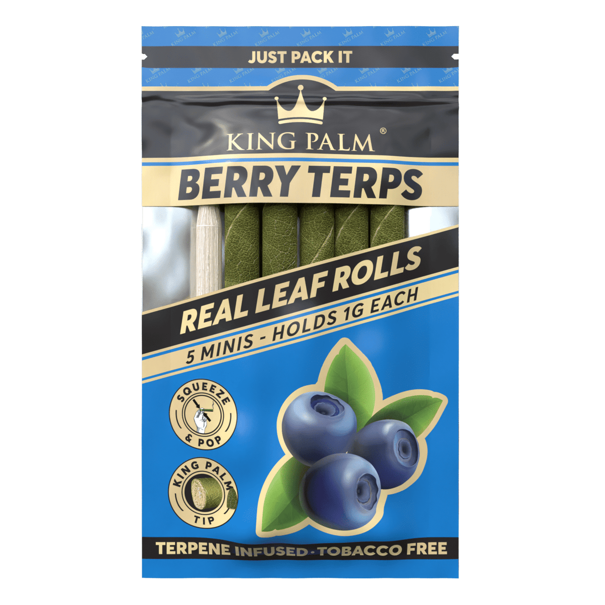 King Palm Minis 5pk Berry Terps
