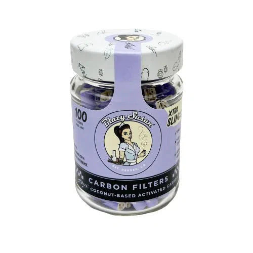 Blazy Susan X Purize Xtra Slim Carbon Filter Tips 100pk