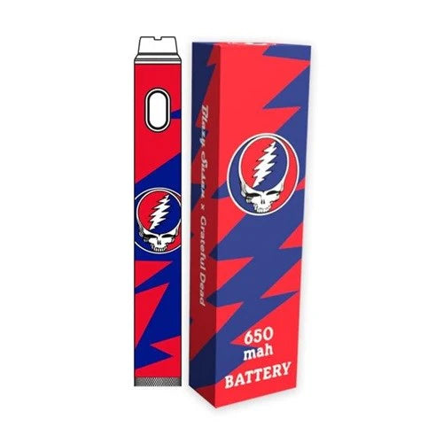 Blazy Susan X Grateful Dead 650mah Adjustable Voltage Battery -Red&Blue SYF