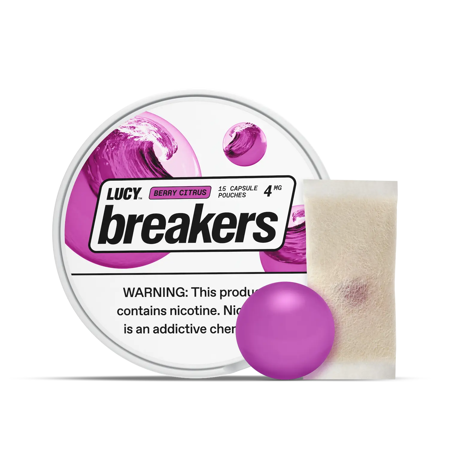 Lucy Breakers Berry Citrus 4mg nicotine pouches