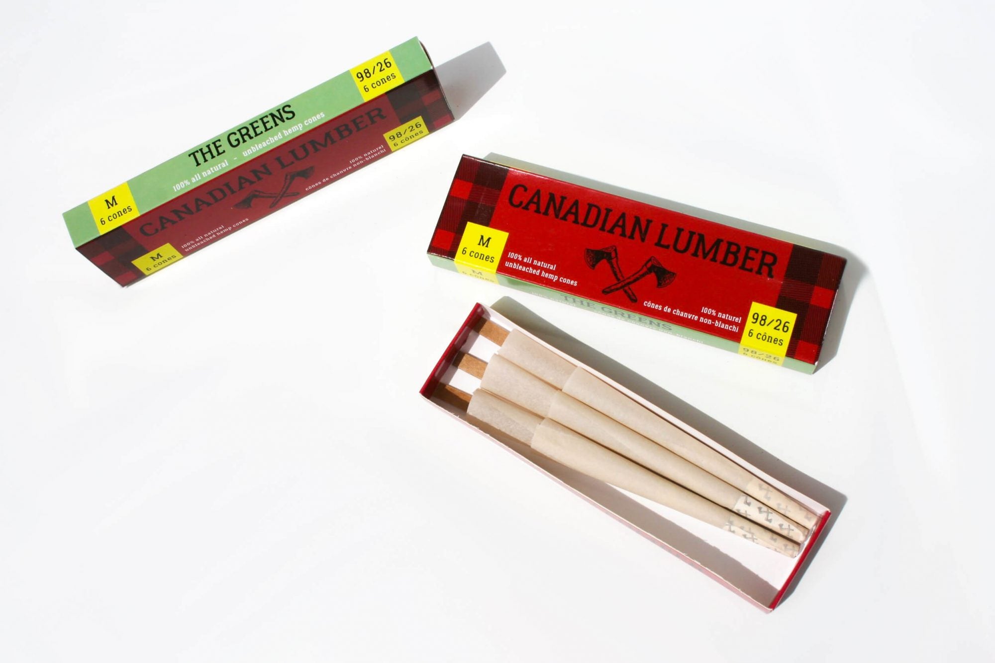 Canadian Lumber Cones : 98mm 6pk