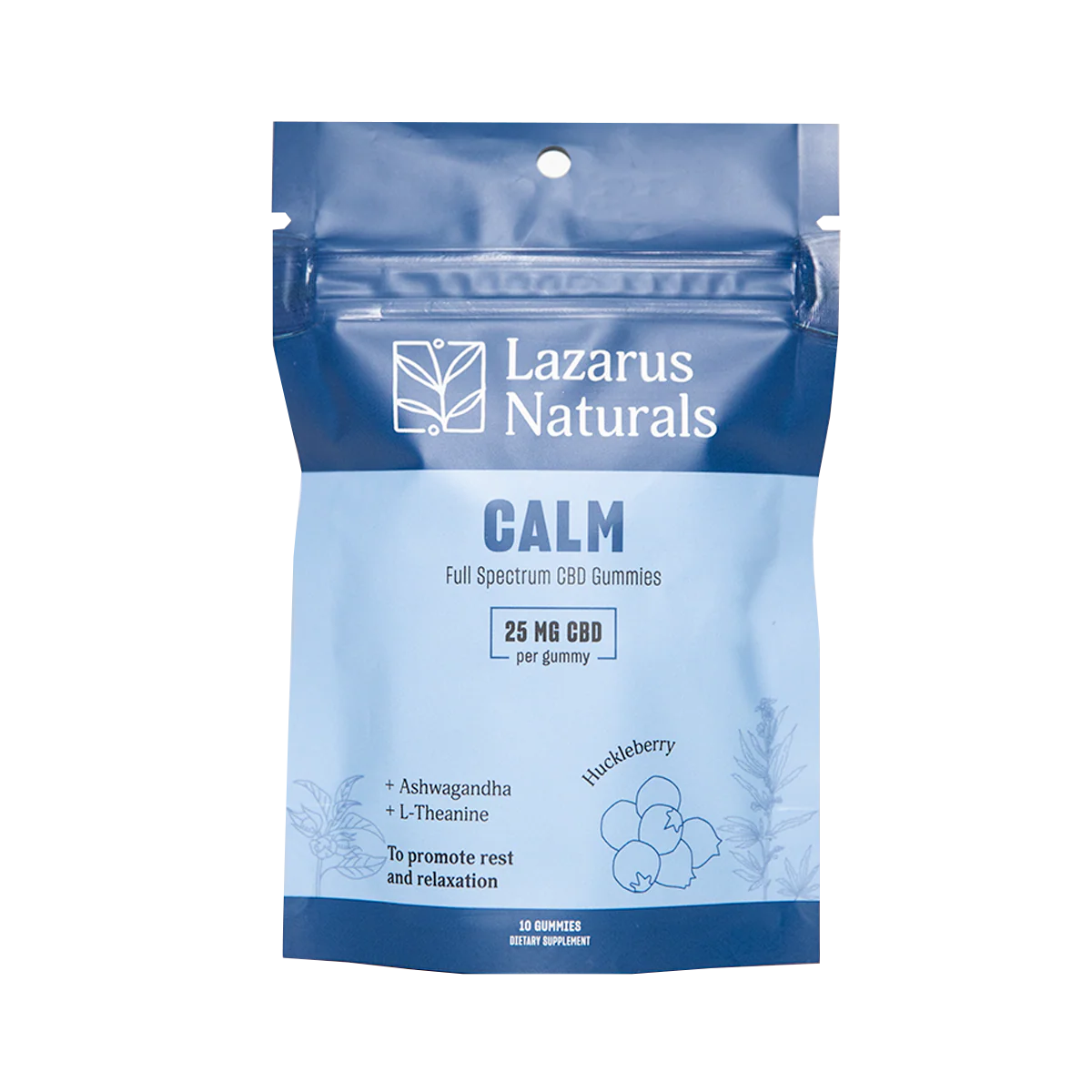Lazarus Naturals Full Spectrum CBD Gummies - Calm