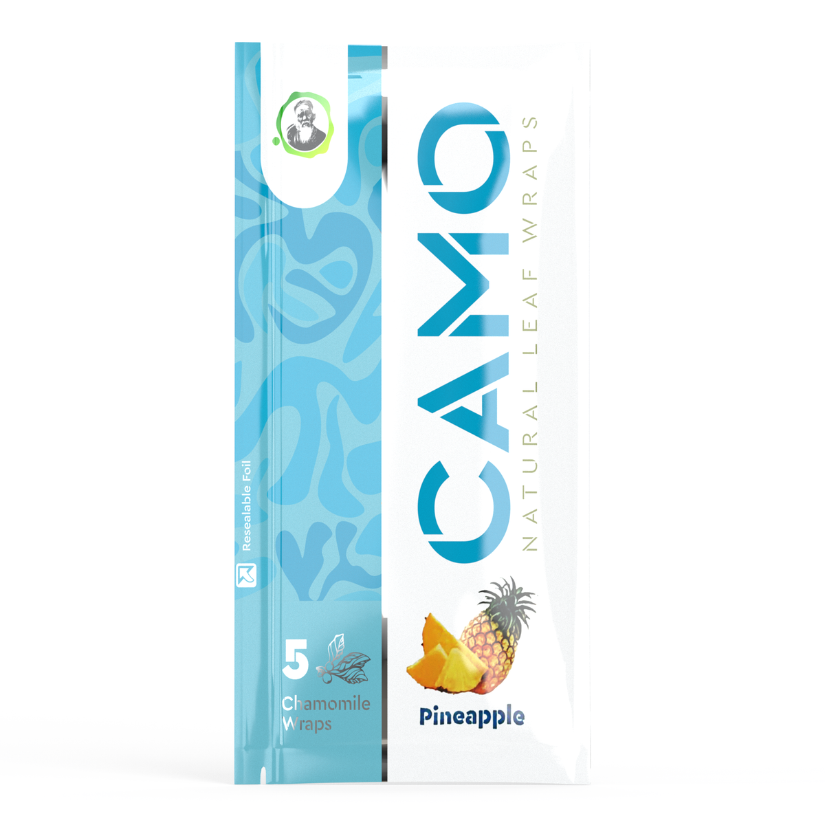 Camo Natural Leaf Wraps - Pineapple
