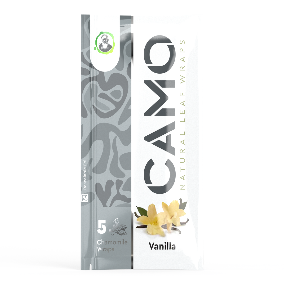 Camo Natural Leaf Wraps - Vanilla