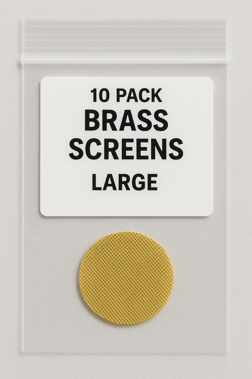 Metal Brass Screens (10 Pack)