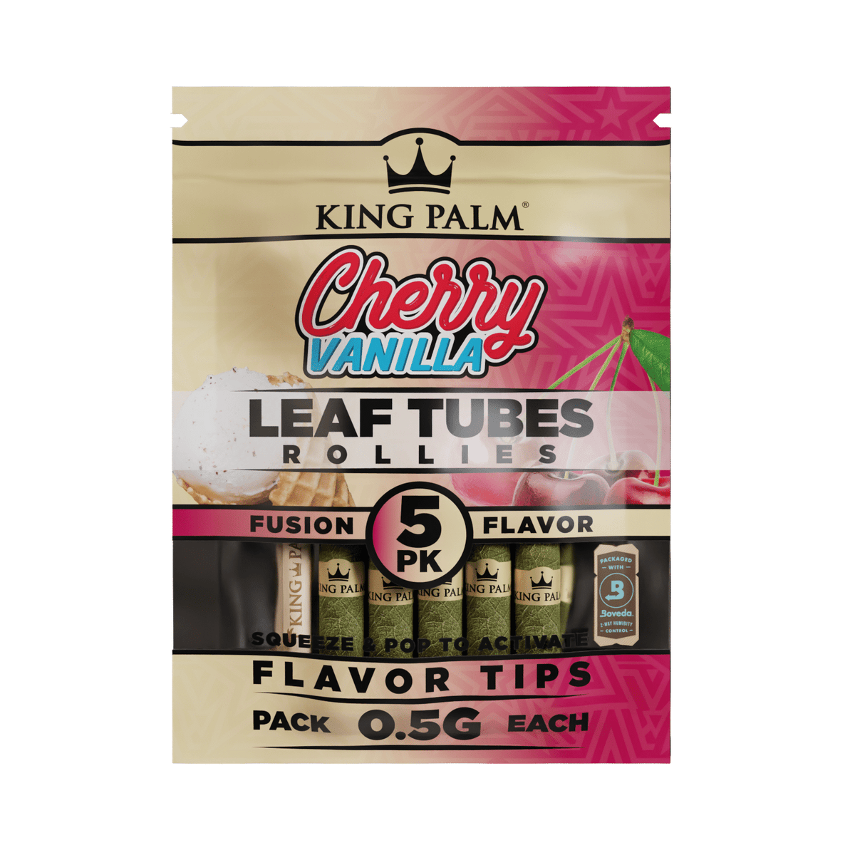 King Palm Rollies 5pk Cherry Vanilla