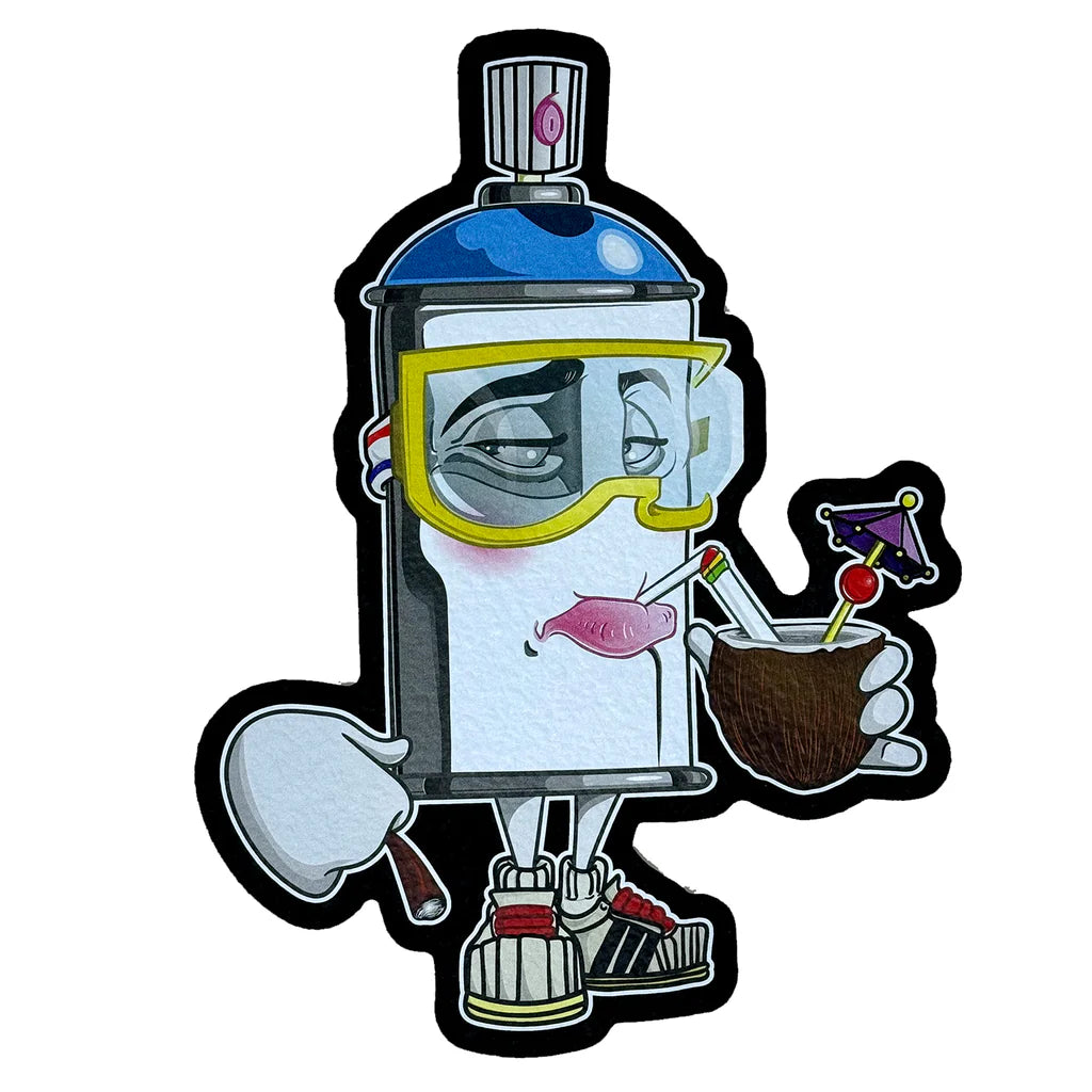 Mood Mat Spraycan Vacation