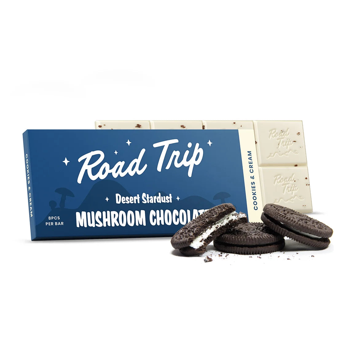 Road Trip Mushroom Chocolate Bars