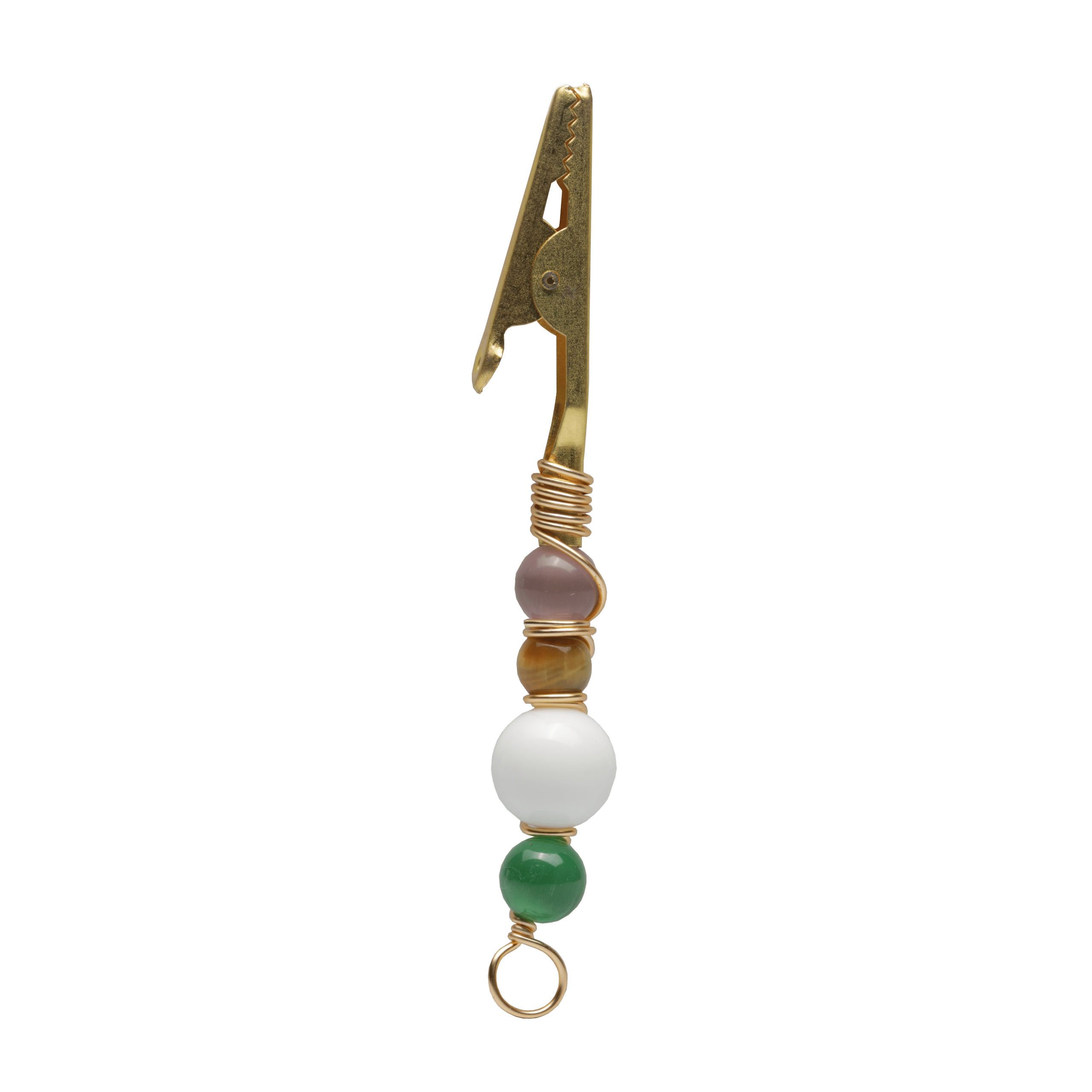 King Palm Crystal Clip
