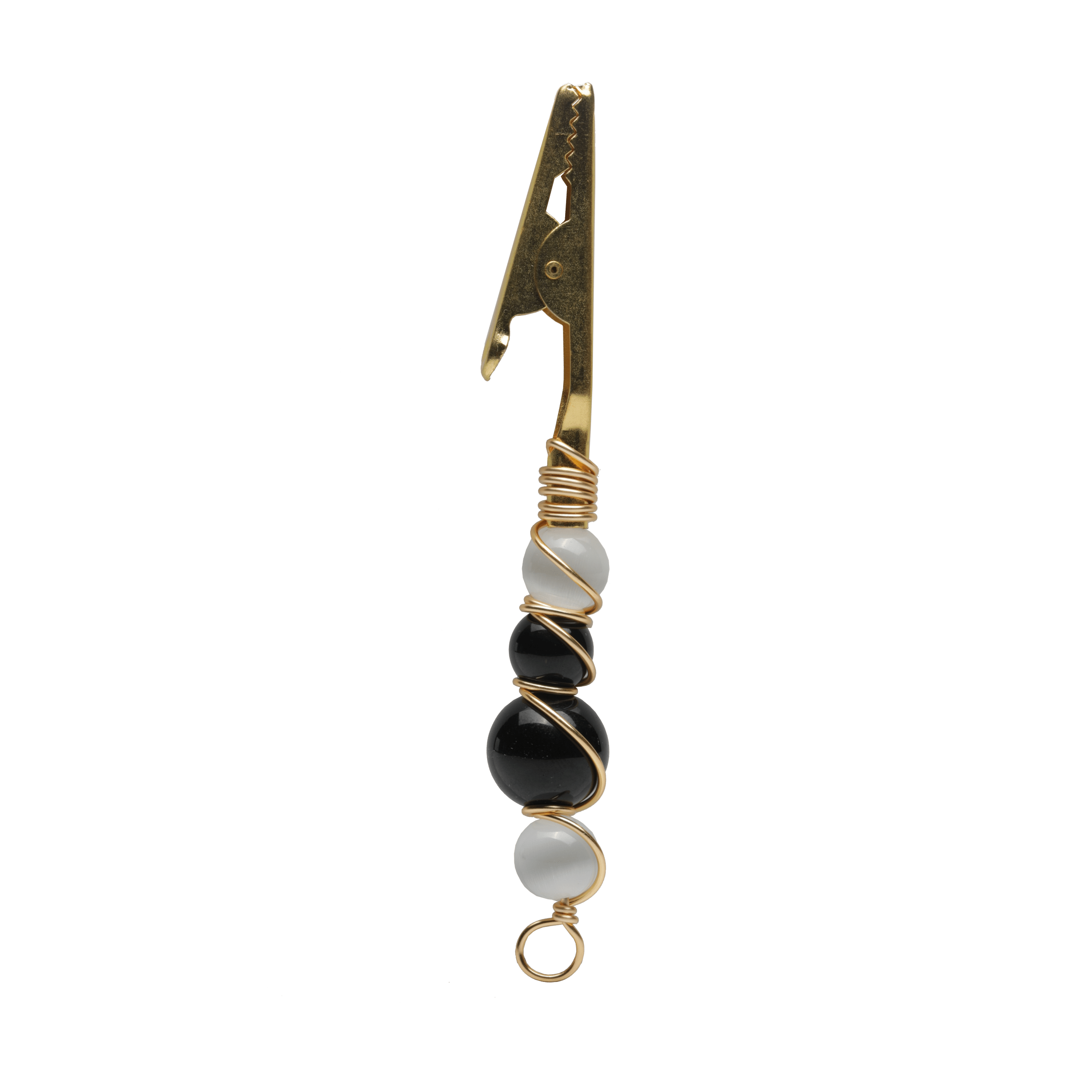 King Palm Crystal Clip
