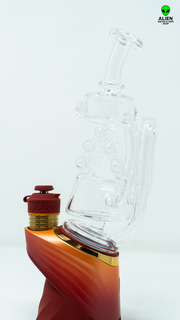 Chain Puffco Peak Attachment by Iridescent Glass