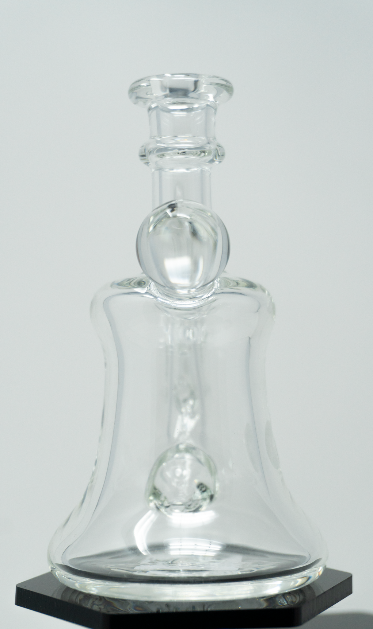 Scoby Glass - Clear Rig With Marble