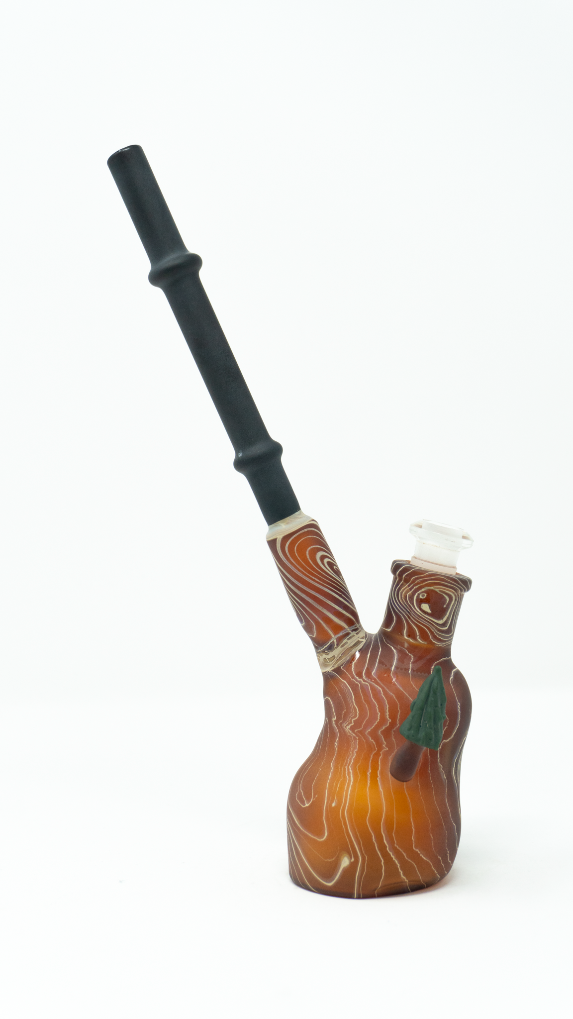 Sandberg Glass - 10mm Sandblasted Woodgrain Tree Rig