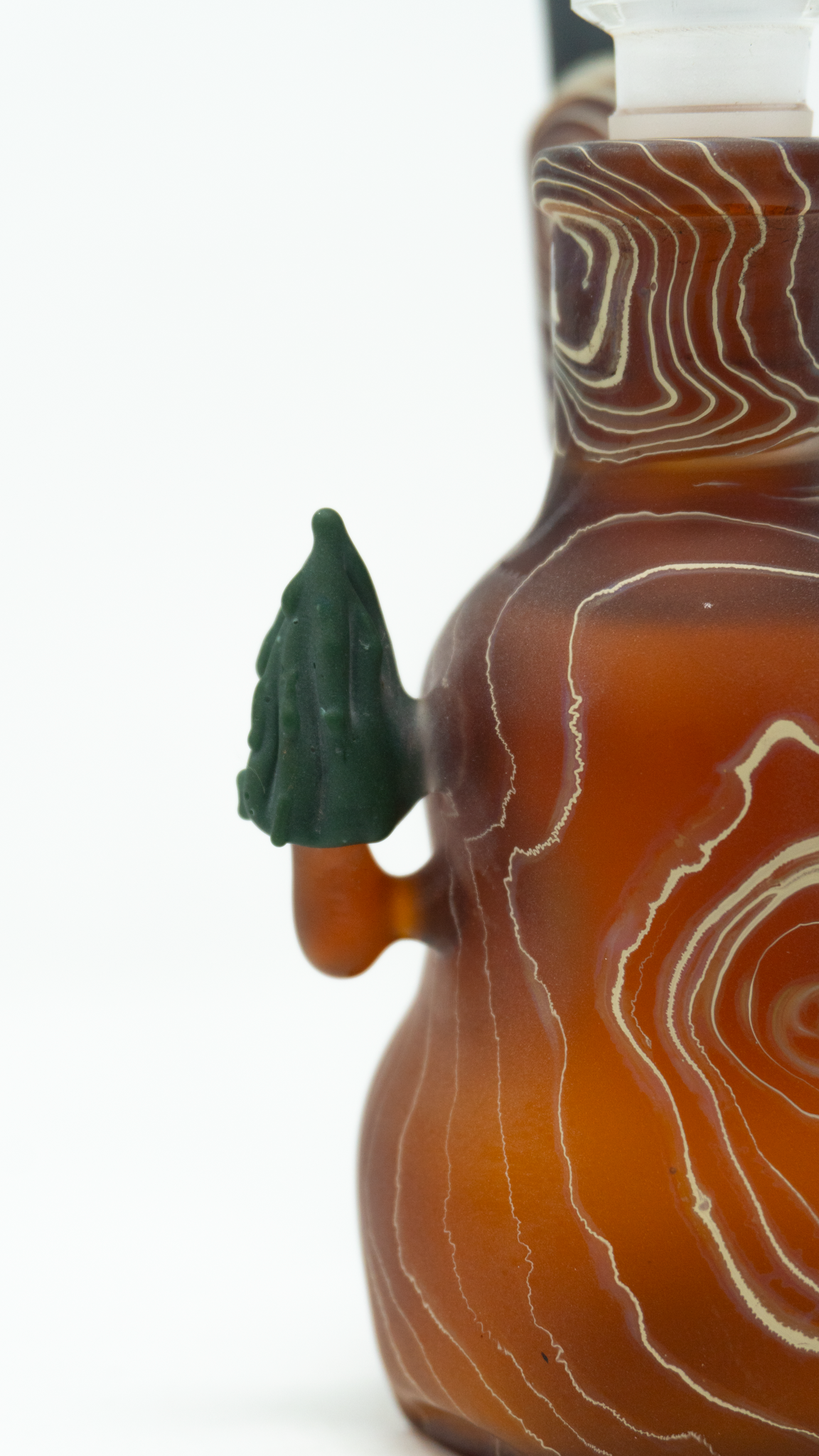 Sandberg Glass - 10mm Sandblasted Woodgrain Tree Rig