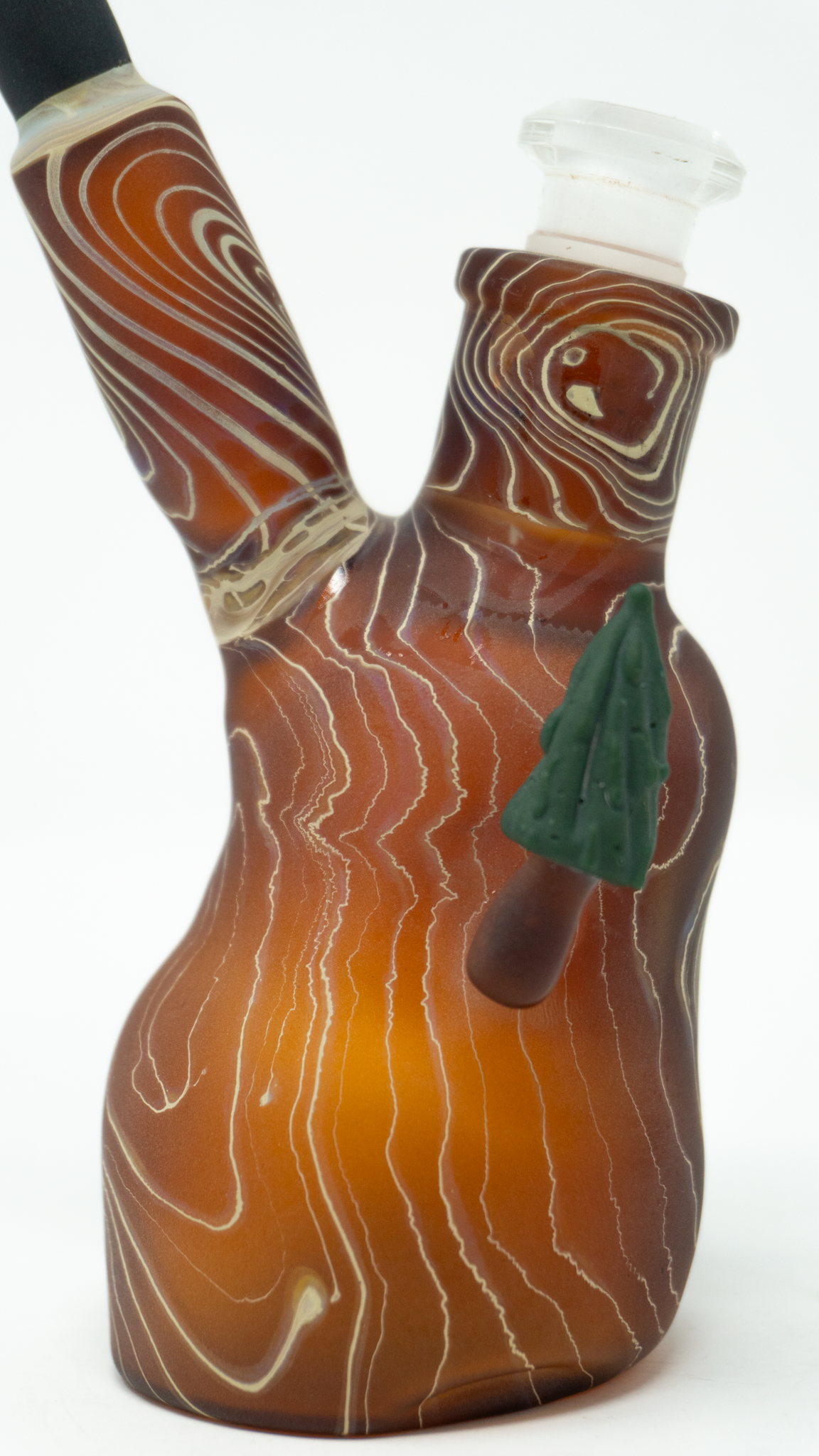 Sandberg Glass - 10mm Sandblasted Woodgrain Tree Rig