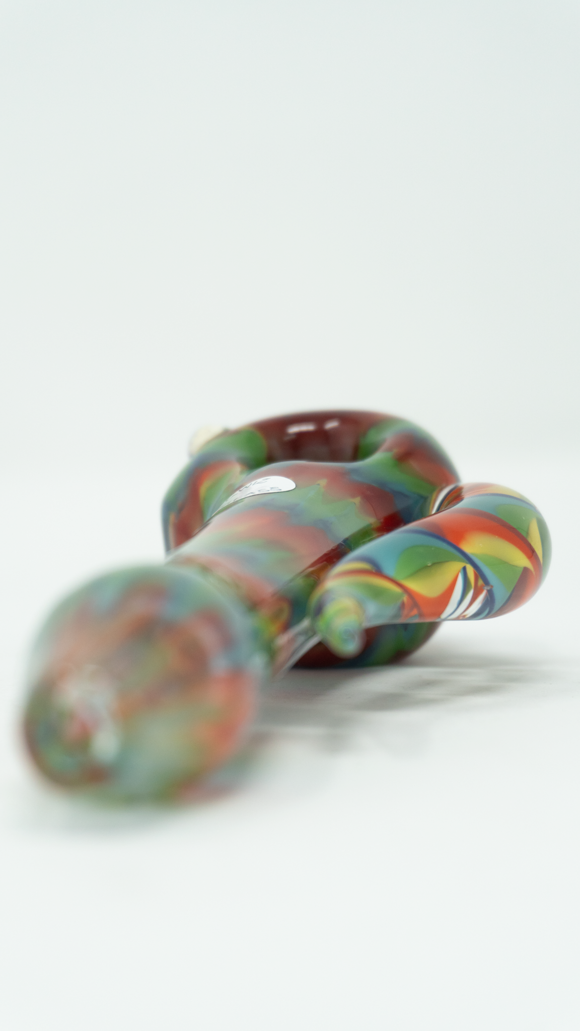 G wiz Glass Rainbow String N Rake Spoon