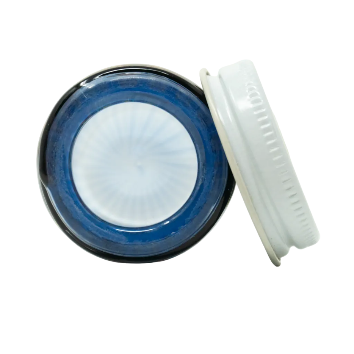 Empty Glass - Medium Glass Jar With Wigwag