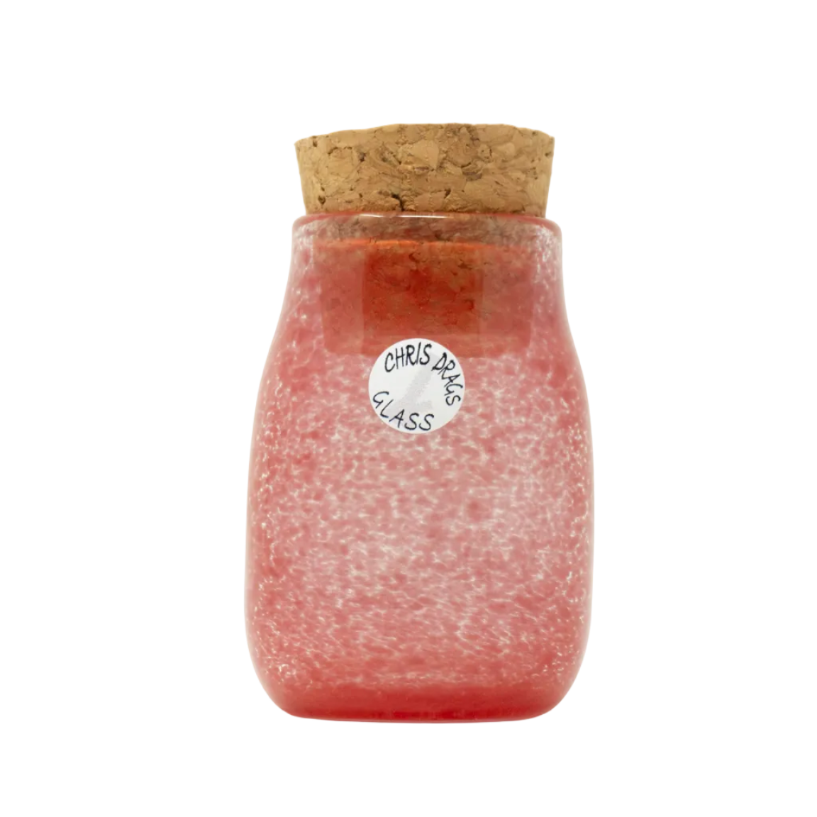 Chris Drags Glass - Frit Jar