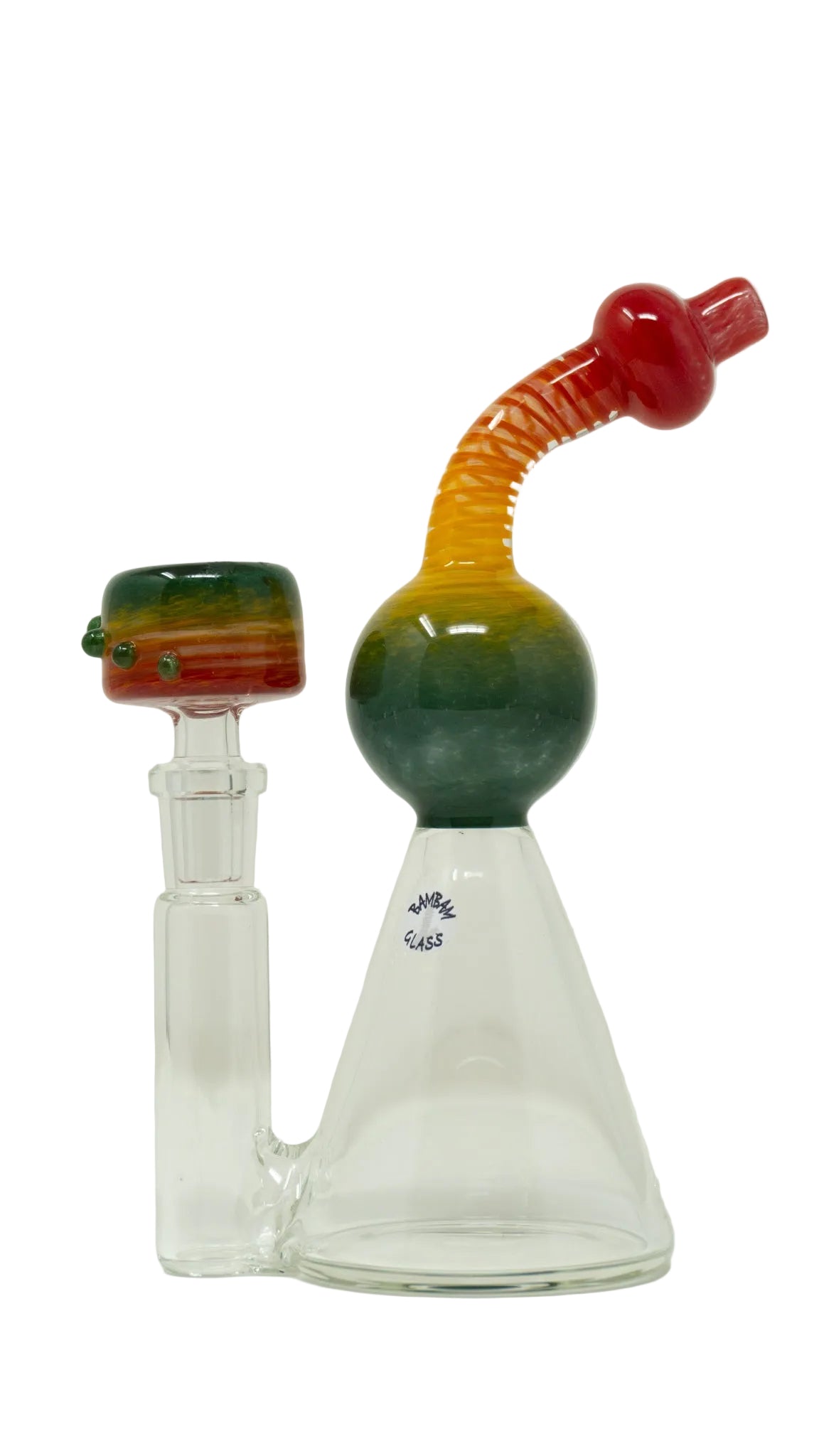 Bam Bam Glass - Mini Fritnado Natty Perc