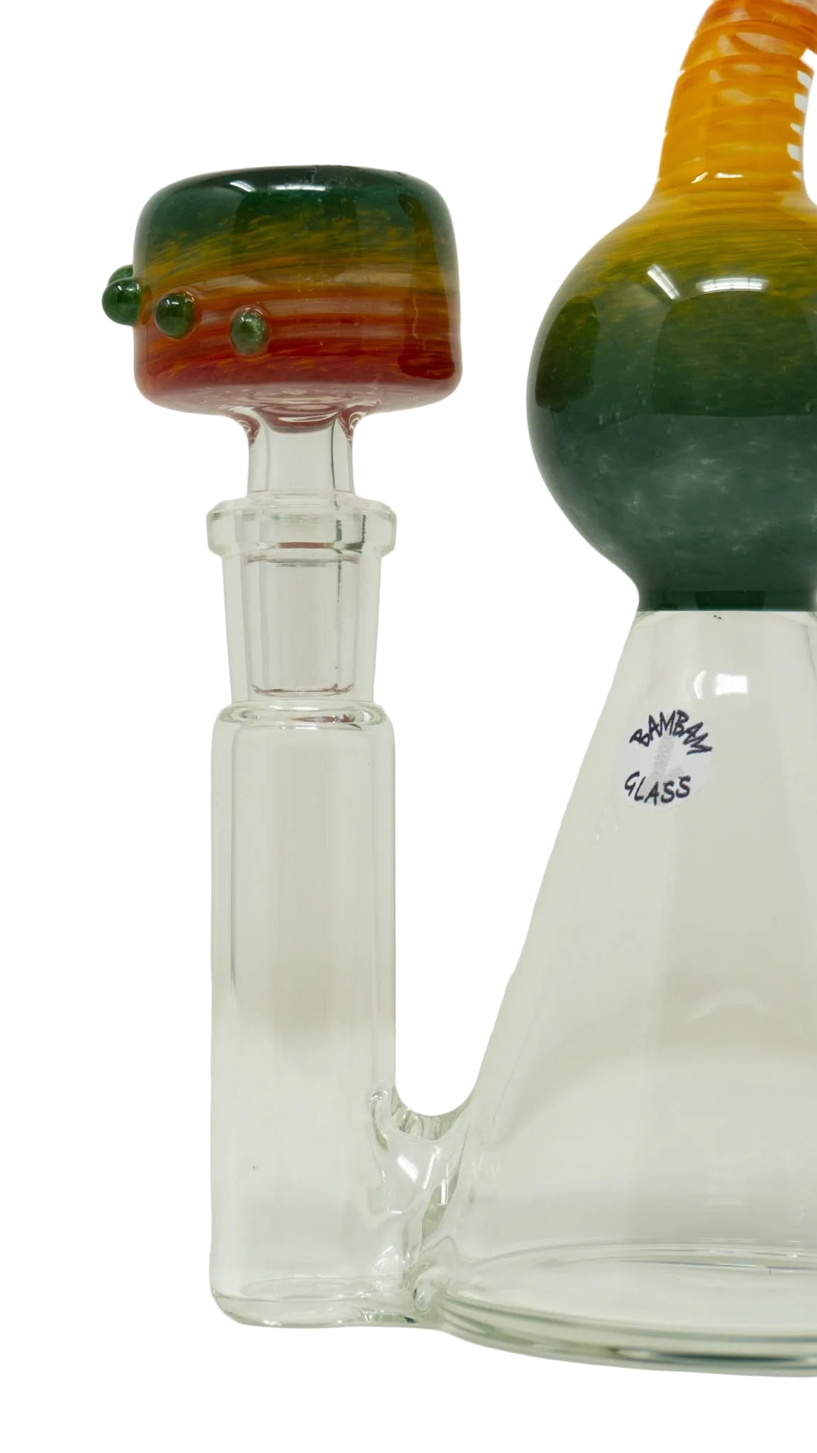 Bam Bam Glass - Mini Fritnado Natty Perc