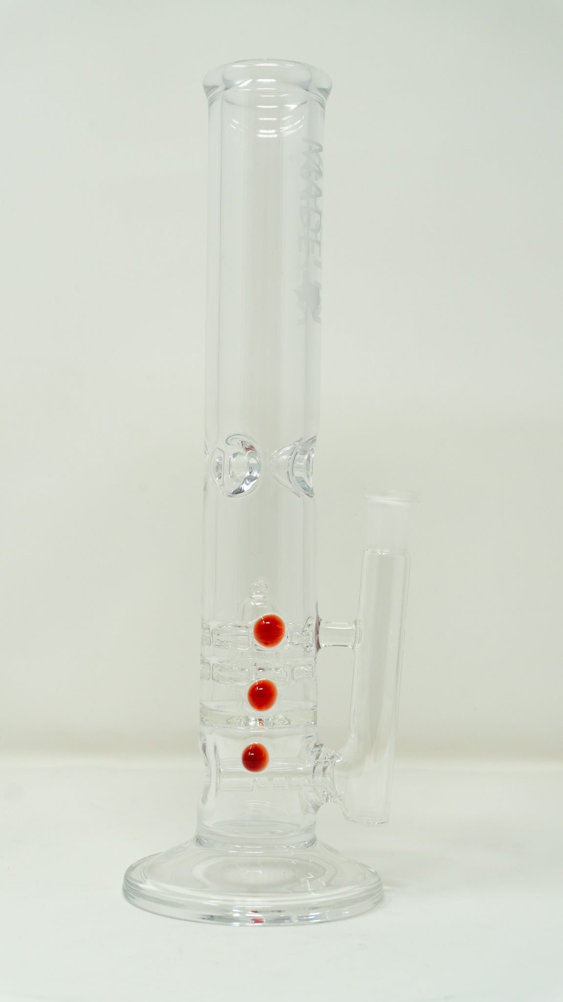 Austin Made Glass (AMGC) 44mm Tube With Atom Bomb Inline