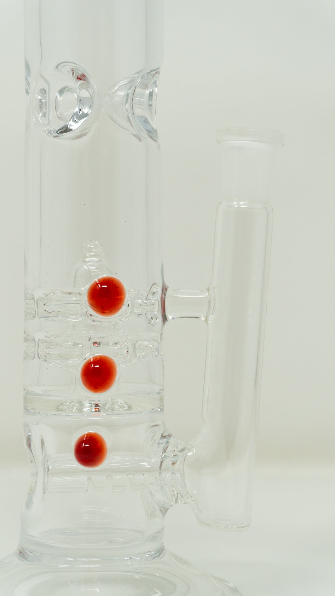 Austin Made Glass (AMGC) 44mm Tube With Atom Bomb Inline