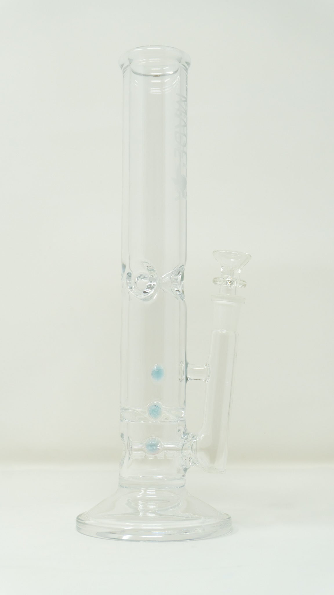 Austin Made Glass (AMGC) 44mm Tube With Turbine Inline
