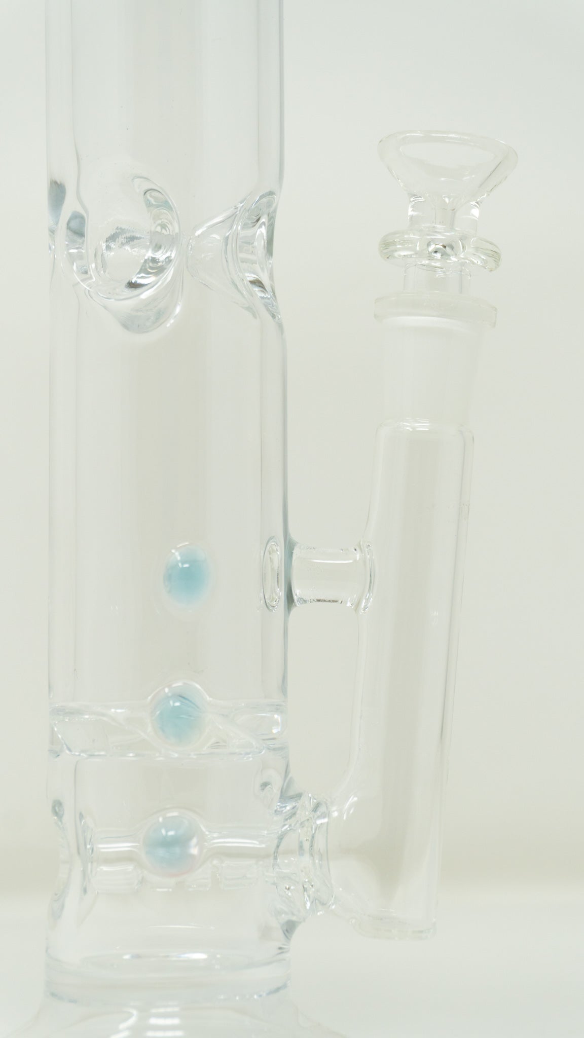 Austin Made Glass (AMGC) 44mm Tube With Turbine Inline