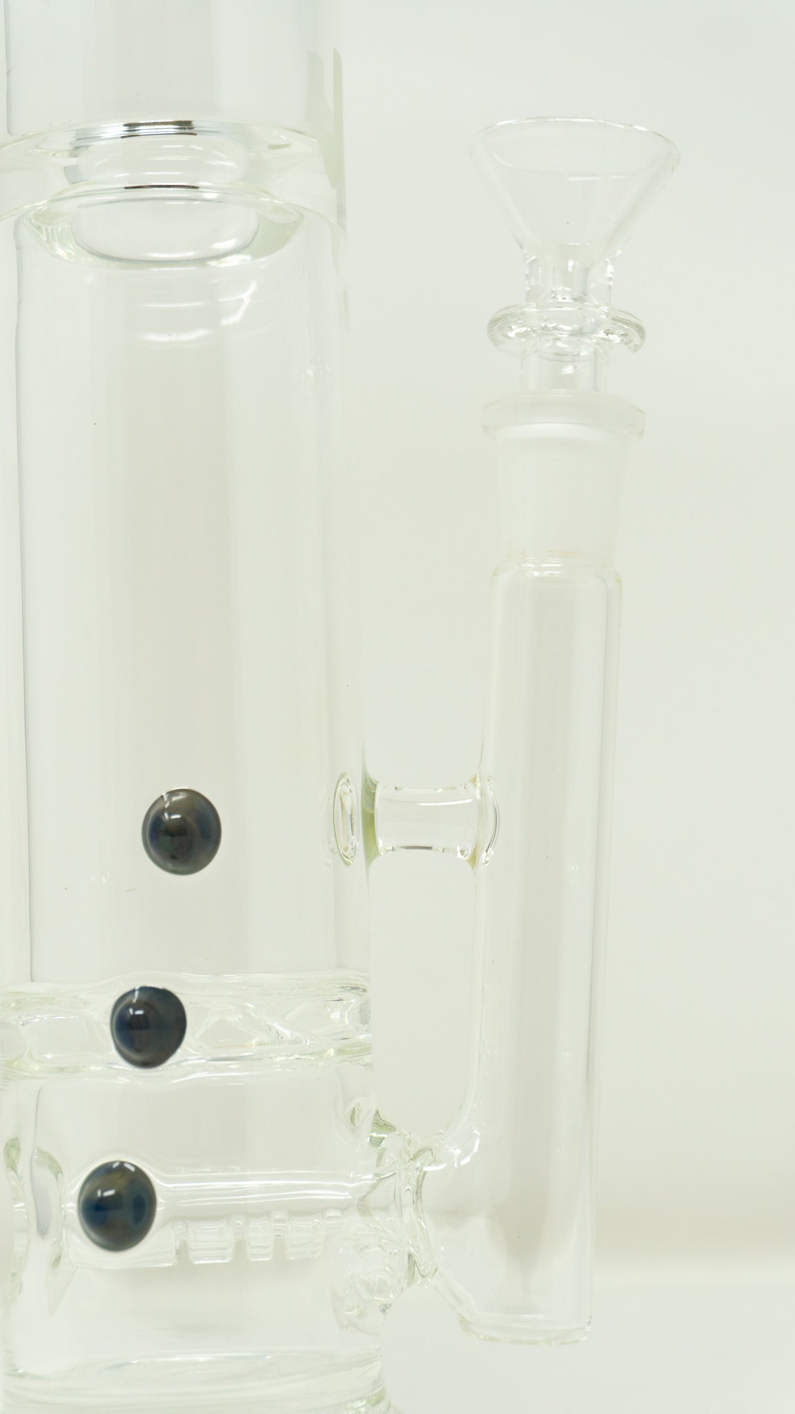 Austin Made Glass (AMGC) 50mm Tube With Turbine Inline