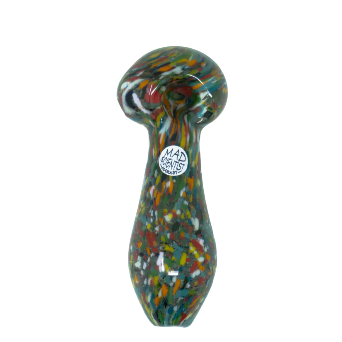Humboldt Glass - Large Grit Confetti Frit Spoon