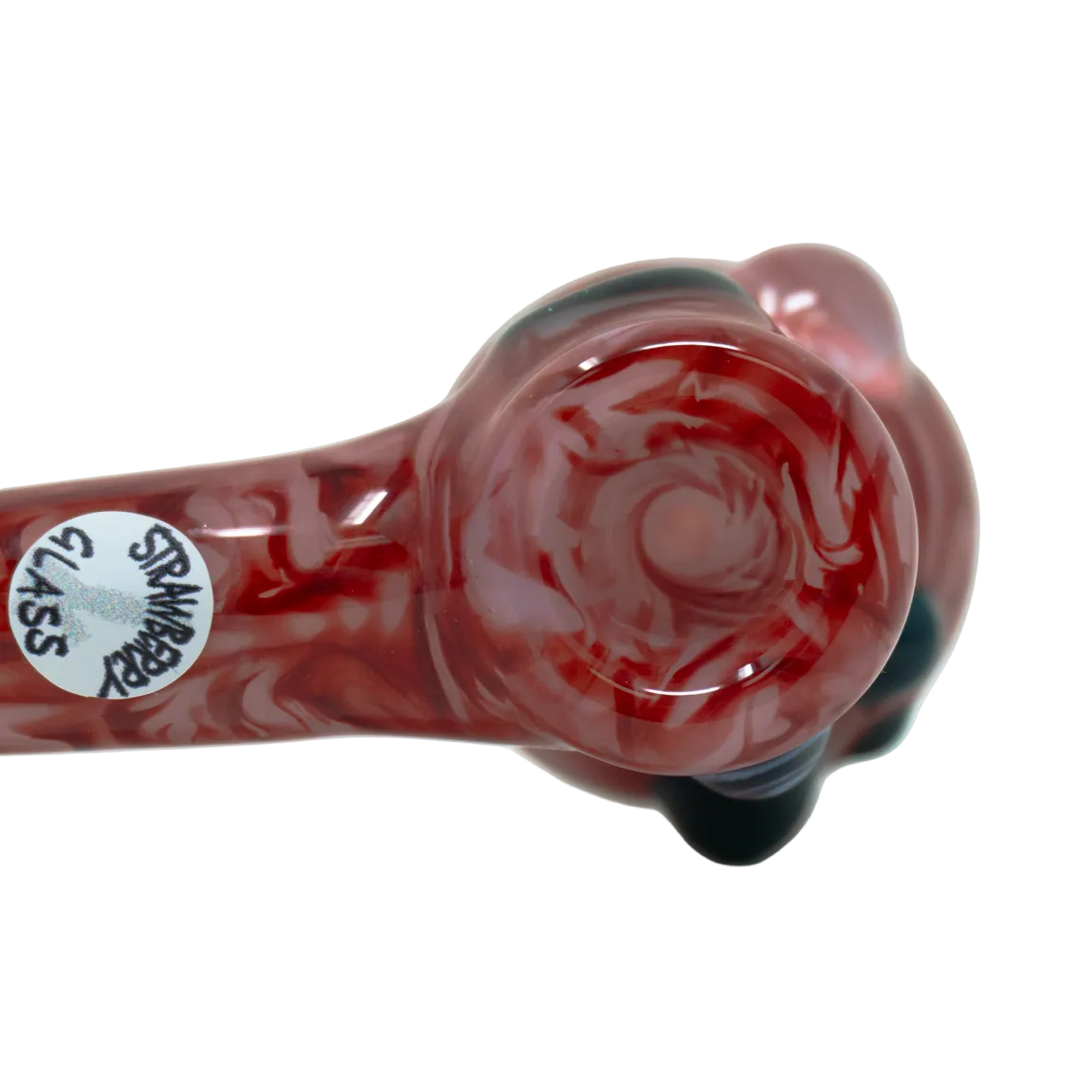 Strawberry Glass - Marbled Hammer