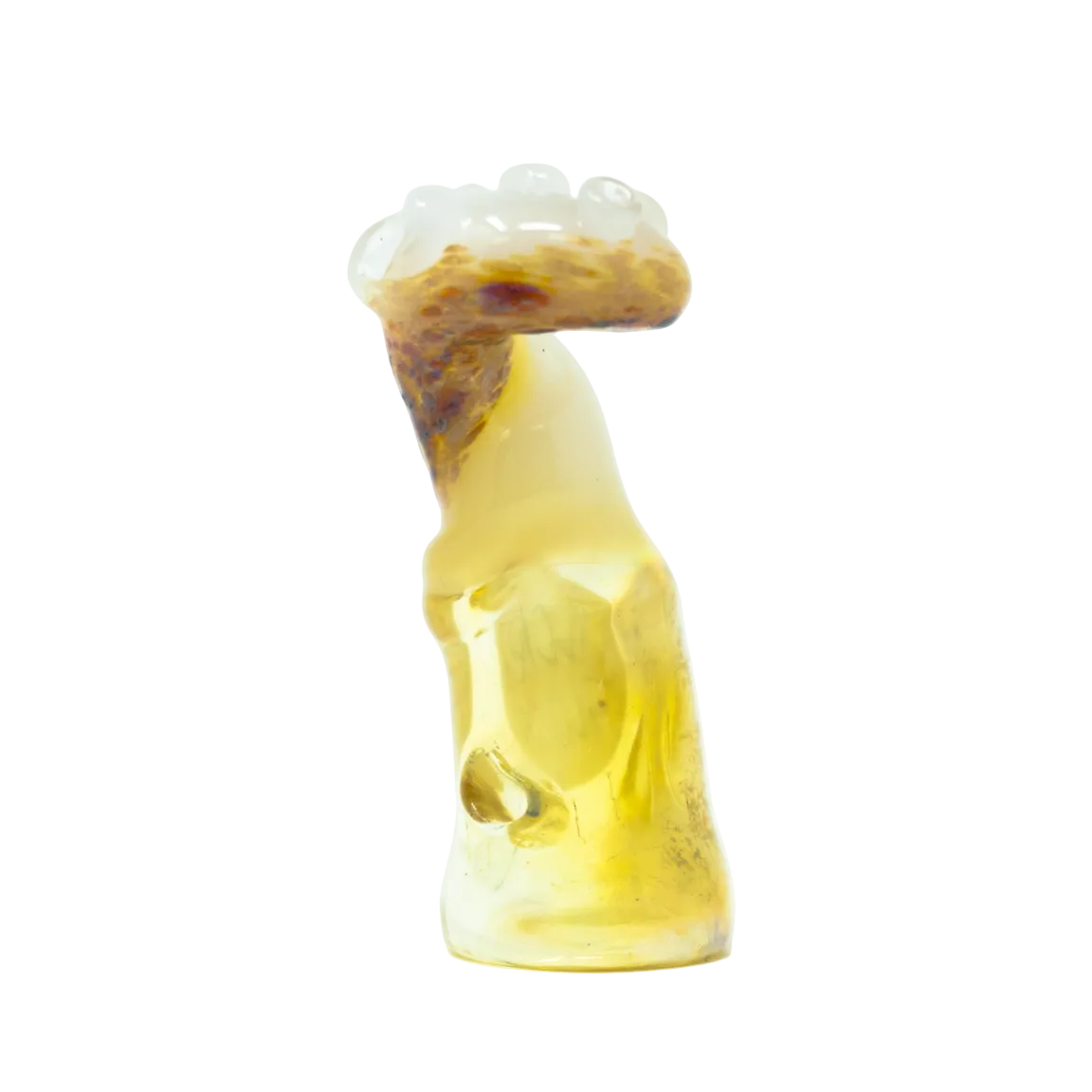 Nicko Glass - Tentacle Puffco Pivot Top (Gold)