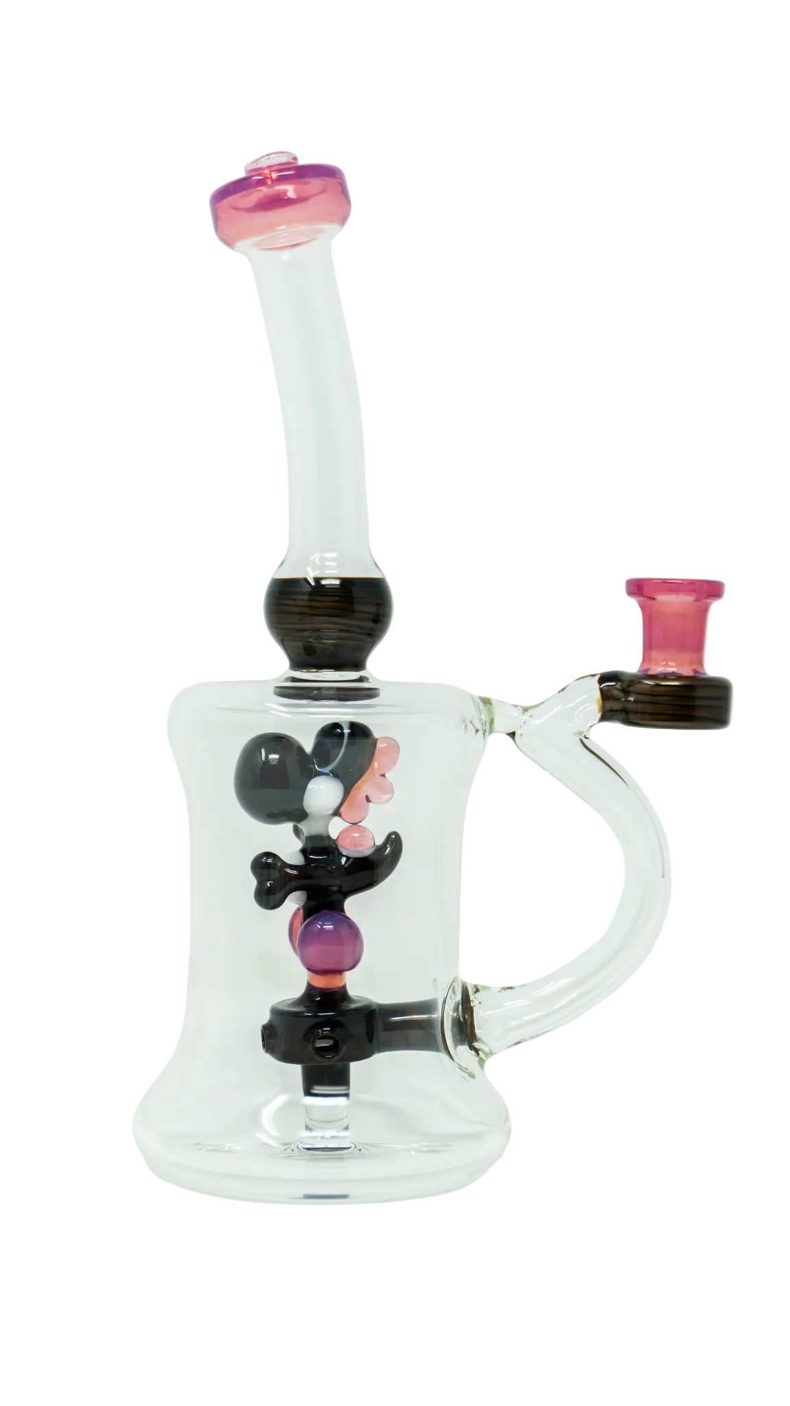 Mitzel Glass- Clear Series Trapped Yoshi Dab Rig