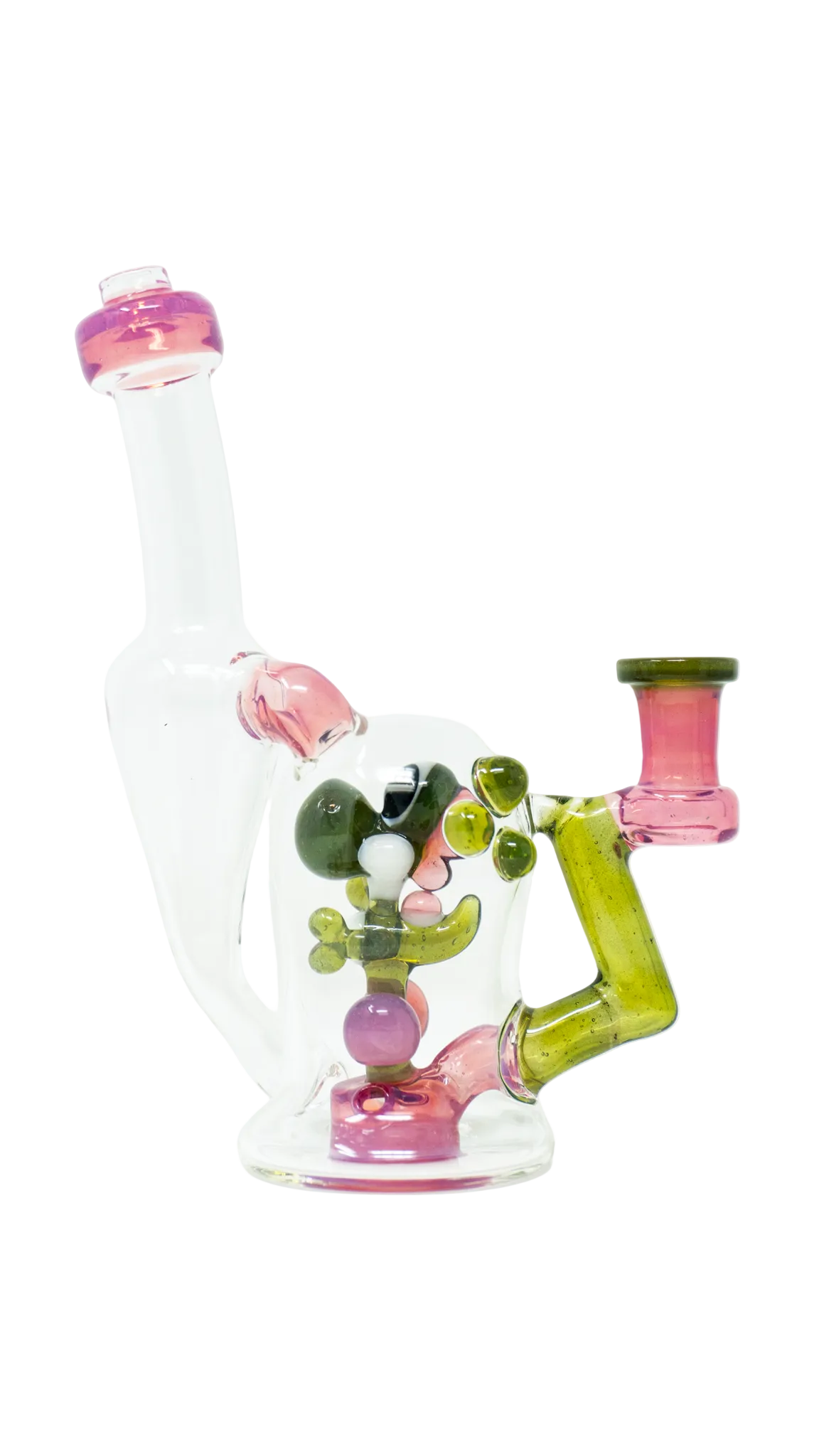 Mitzel Glass - Trapped Recycling Yoshi Dab Rig