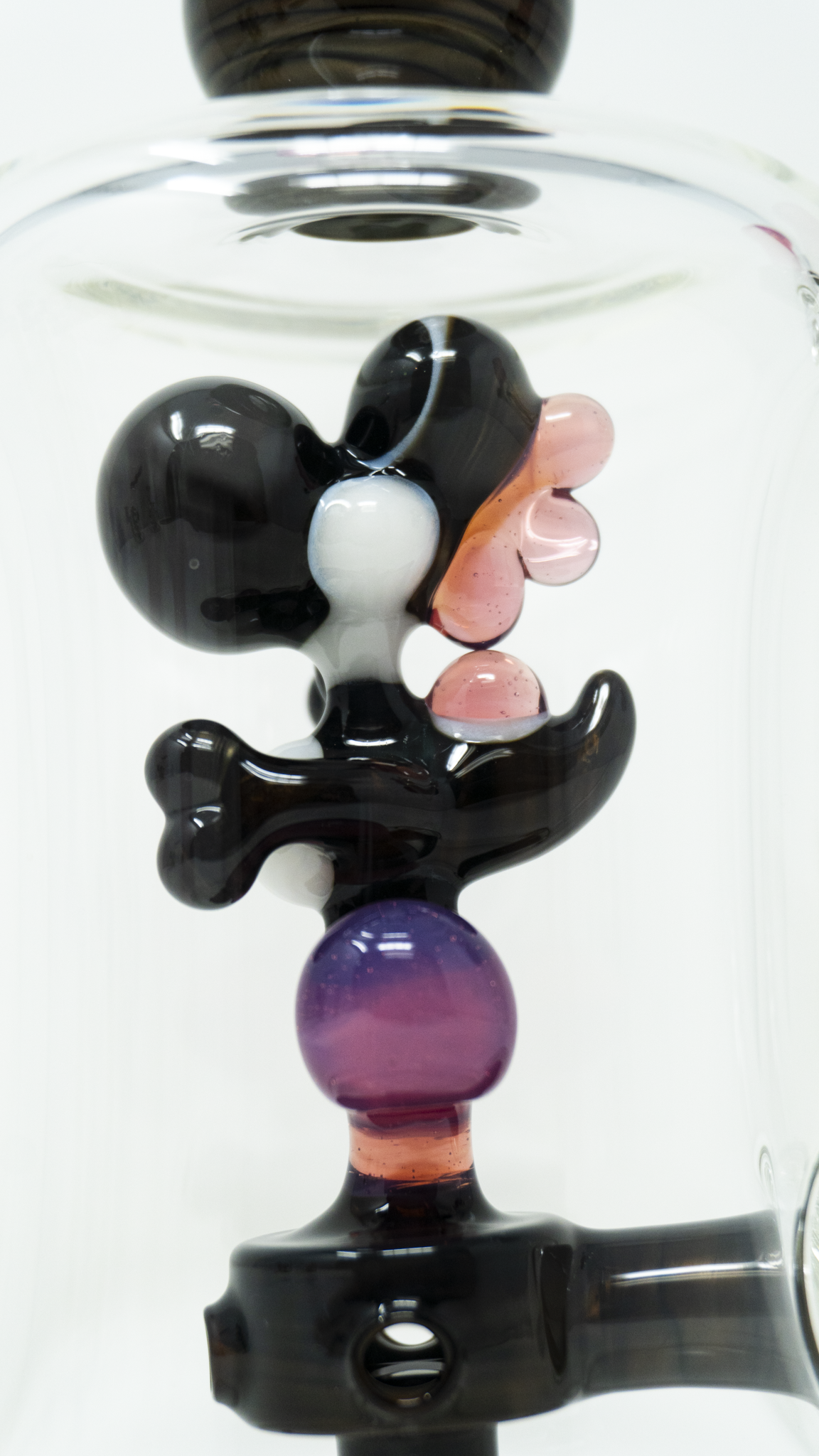 Mitzel Glass- Clear Series Trapped Yoshi Dab Rig